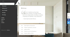 Desktop Screenshot of bminus.com